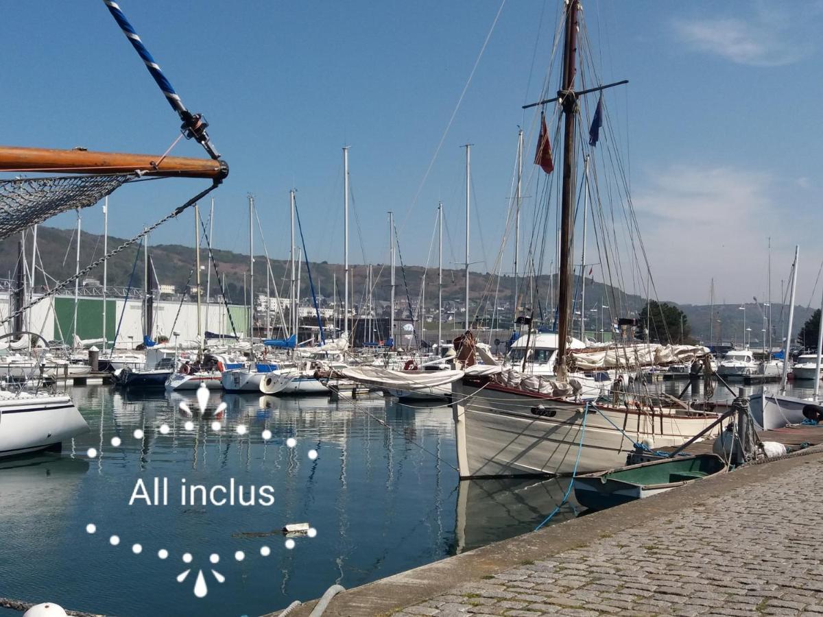 Apartamento L' Albatros Vue Sur Le Port Fécamp Exterior foto