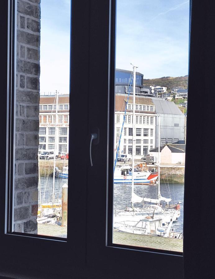 Apartamento L' Albatros Vue Sur Le Port Fécamp Exterior foto